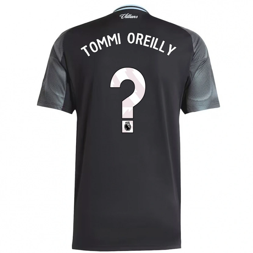 Danxen Homem Camisola Tommi Oreilly #0 Preto Azul Celeste Alternativa 2025/26 Camisa Brasil