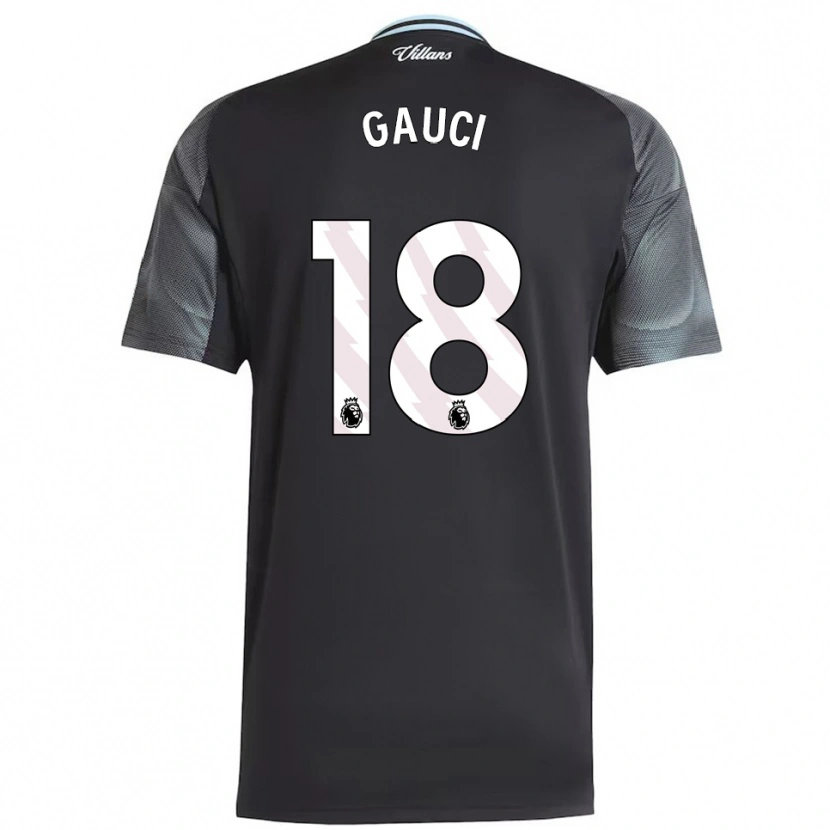 Danxen Homem Camisola Joe Gauci #18 Preto Azul Celeste Alternativa 2025/26 Camisa Brasil
