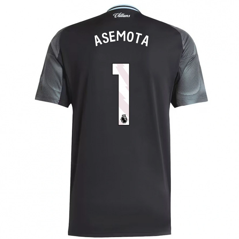 Danxen Homem Camisola Owen Asemota #1 Preto Azul Celeste Alternativa 2025/26 Camisa Brasil
