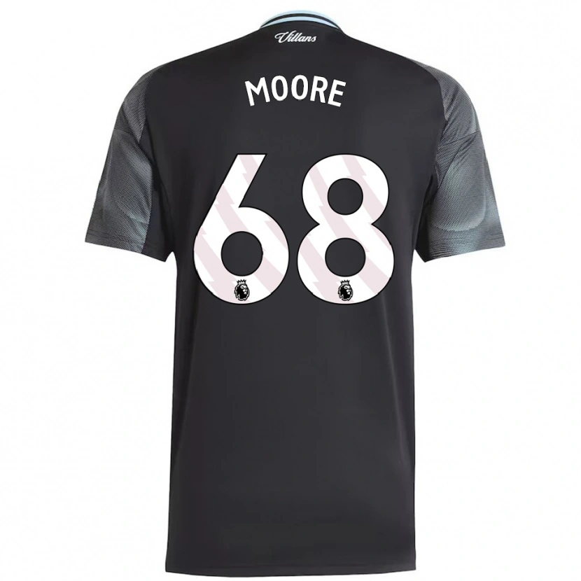 Danxen Homem Camisola Kobei Moore #68 Preto Azul Celeste Alternativa 2025/26 Camisa Brasil