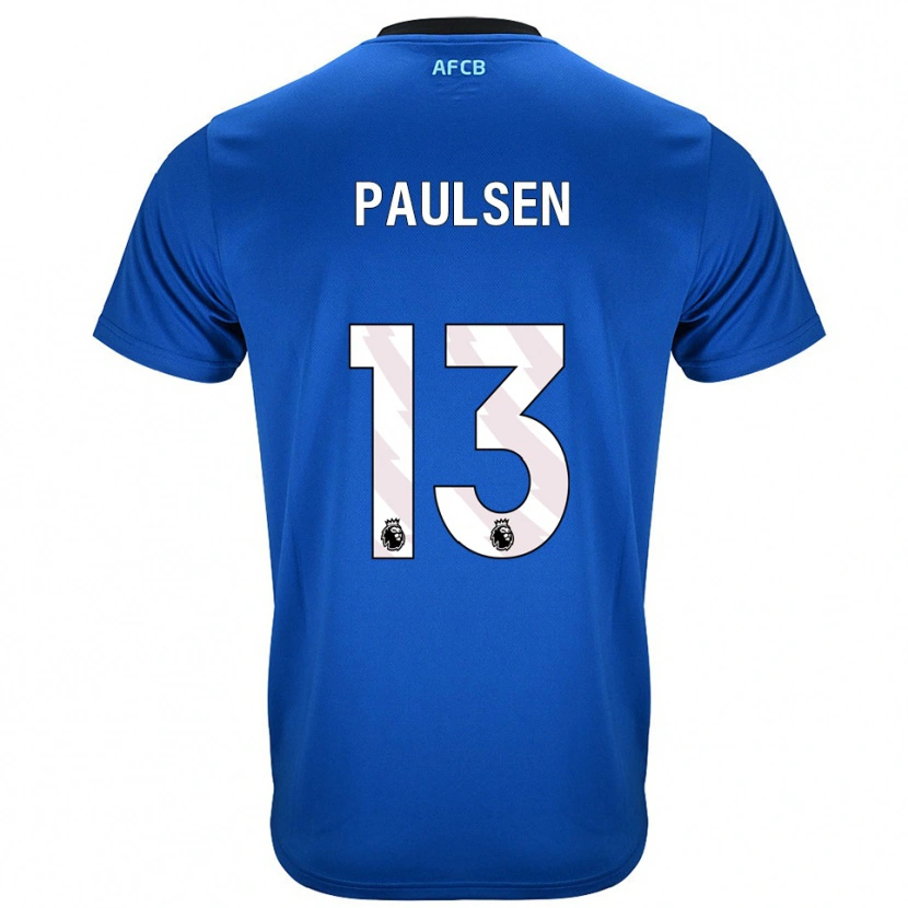 Danxen Homem Camisola Alex Paulsen #13 Azul Preto Alternativa 2025/26 Camisa Brasil