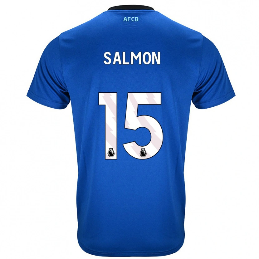 Danxen Homem Camisola Josh Salmon #15 Azul Preto Alternativa 2025/26 Camisa Brasil