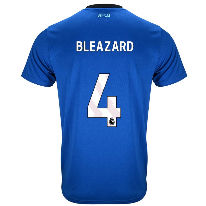 Danxen Homem Camisola Helen Bleazard #4 Azul Preto Alternativa 2025/26 Camisa Brasil