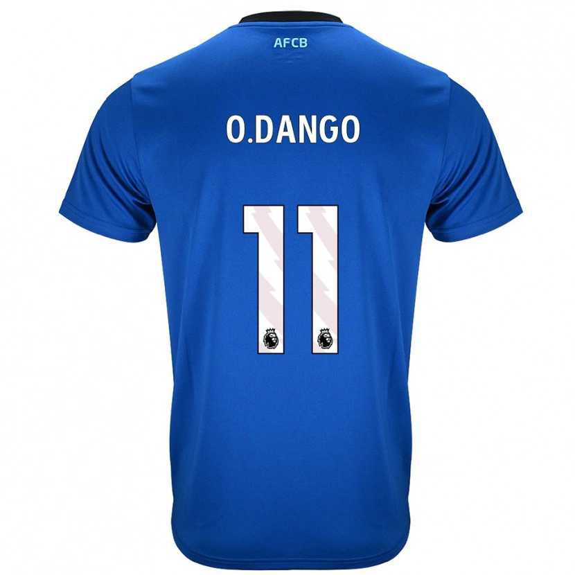 Danxen Homem Camisola Dango Ouattara #11 Azul Preto Alternativa 2025/26 Camisa Brasil