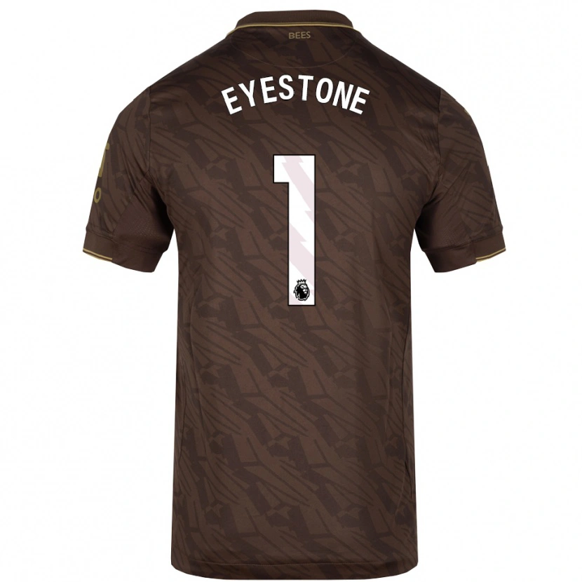 Danxen Homem Camisola Julian Eyestone #1 Marrom Dourado Alternativa 2025/26 Camisa Brasil