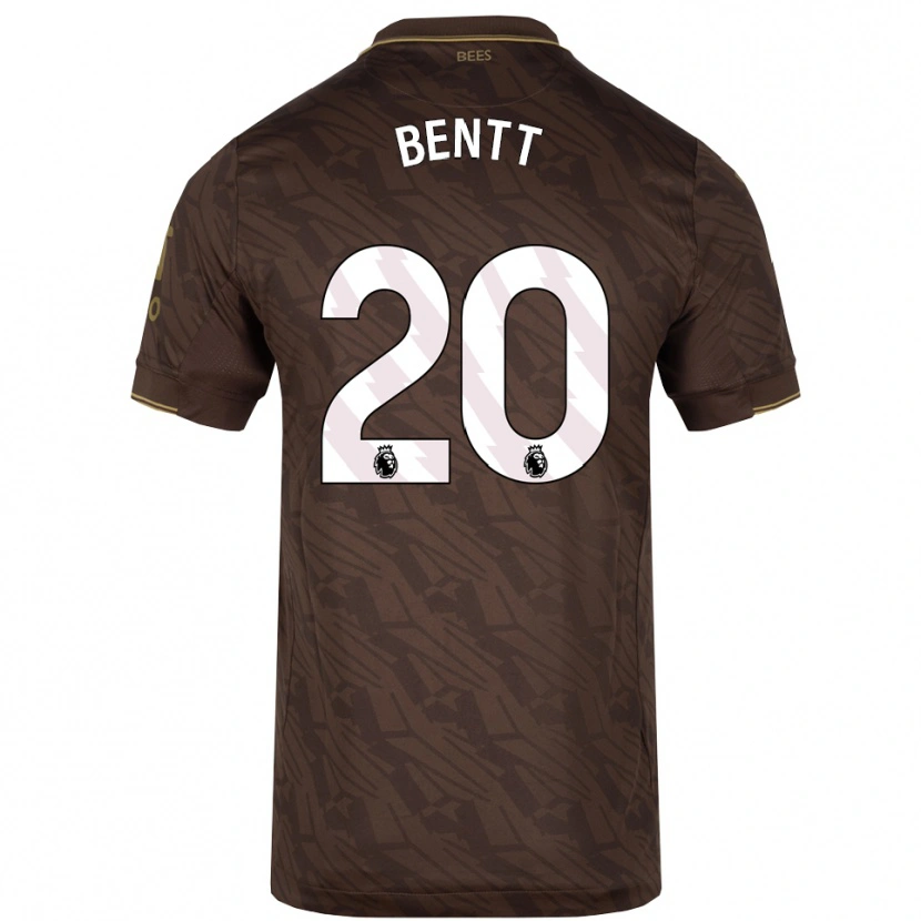 Danxen Homem Camisola Luka Bentt #20 Marrom Dourado Alternativa 2025/26 Camisa Brasil