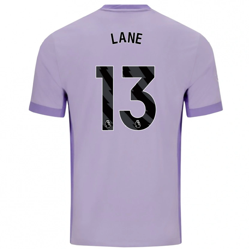 Danxen Homem Camisola Darius Lane #13 Roxo Taro Branco Alternativa 2025/26 Camisa Brasil