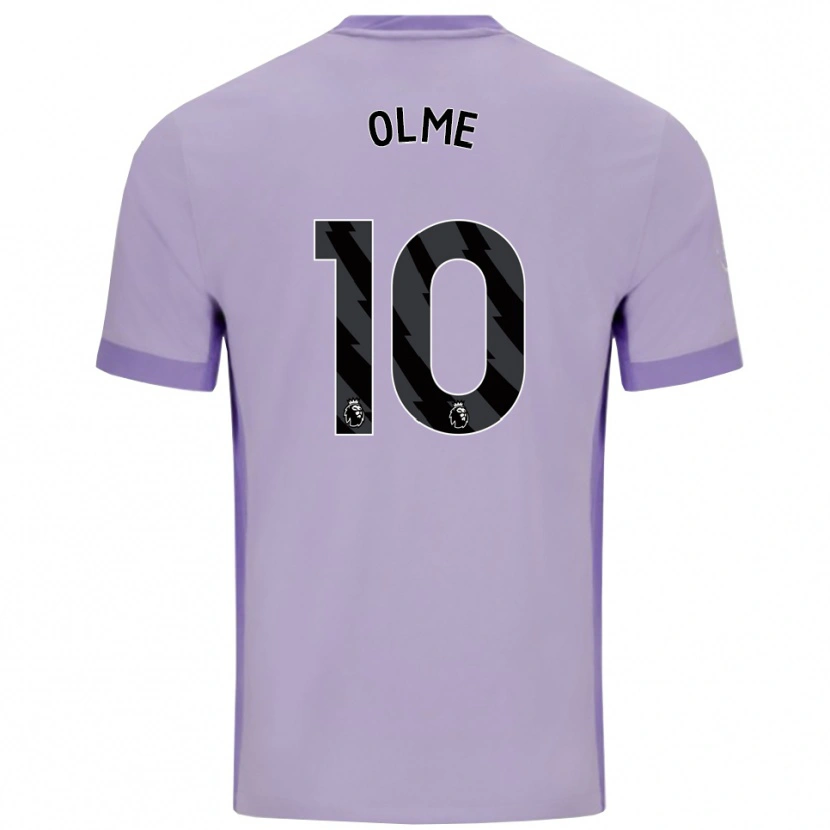 Danxen Homem Camisola Julia Margareta Zigiotti Olme #10 Roxo Taro Branco Alternativa 2025/26 Camisa Brasil