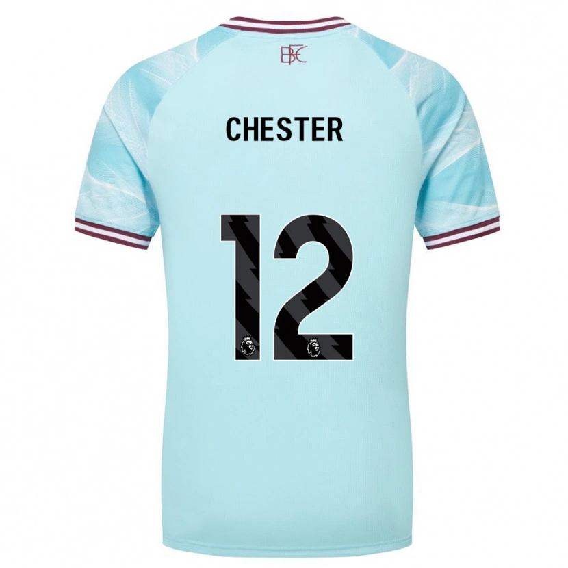 Danxen Homem Camisola Felix Chester #12 Azul Celeste Borgonha Alternativa 2025/26 Camisa Brasil