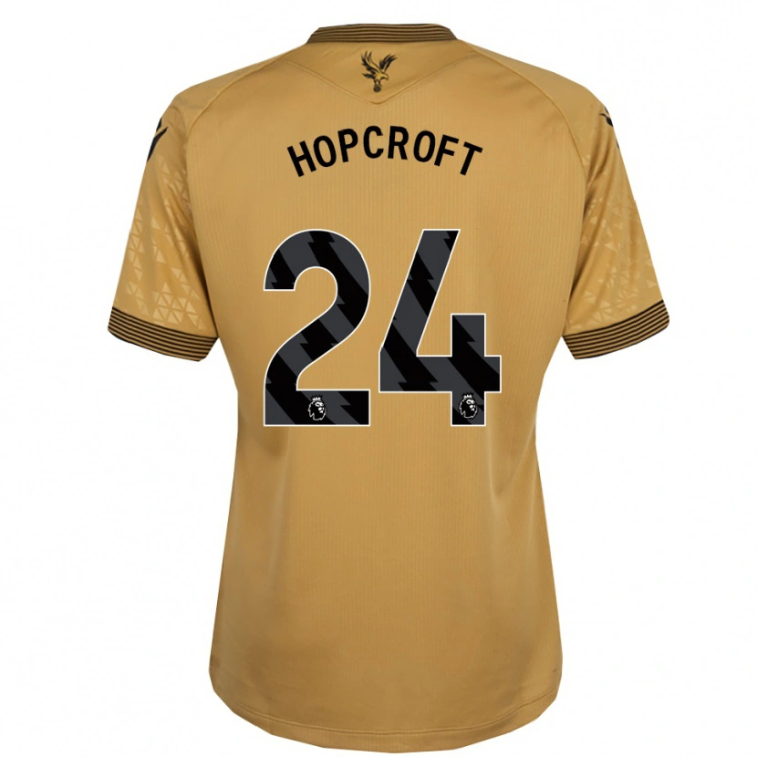 Danxen Homem Camisola Shanade Hopcroft #24 Dourado Preto Alternativa 2025/26 Camisa Brasil