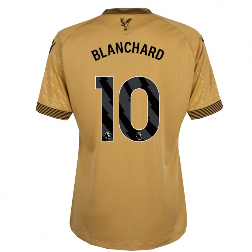 Danxen Homem Camisola Annabel Blanchard #10 Dourado Preto Alternativa 2025/26 Camisa Brasil