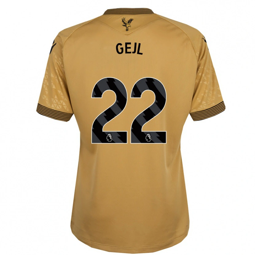 Danxen Homem Camisola Mille Gejl #22 Dourado Preto Alternativa 2025/26 Camisa Brasil