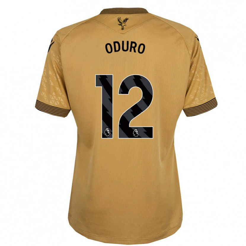 Danxen Homem Camisola Stuart Oduro #12 Dourado Preto Alternativa 2025/26 Camisa Brasil
