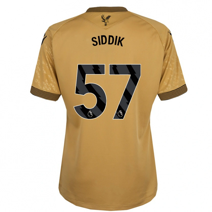 Danxen Homem Camisola Cardo Siddik #57 Dourado Preto Alternativa 2025/26 Camisa Brasil