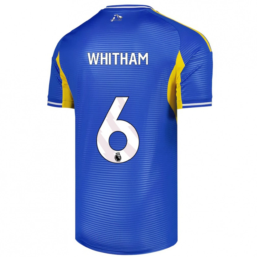 Danxen Homem Camisola Danielle Whitham #6 Azul Amarelo Alternativa 2025/26 Camisa Brasil