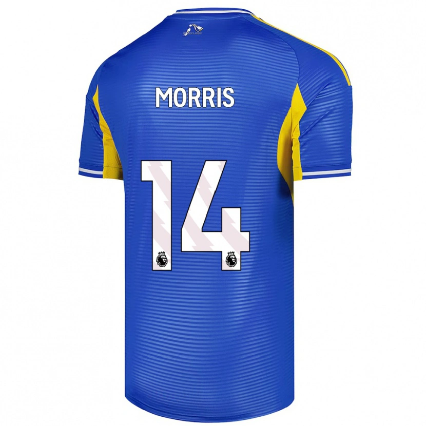 Danxen Homem Camisola Jack Morris #14 Azul Amarelo Alternativa 2025/26 Camisa Brasil
