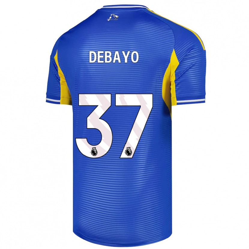 Danxen Homem Camisola James Debayo #37 Azul Amarelo Alternativa 2025/26 Camisa Brasil