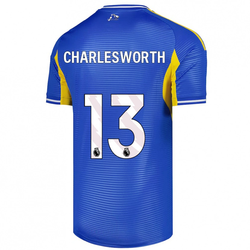 Danxen Homem Camisola Millie Robshaw-Charlesworth #13 Azul Amarelo Alternativa 2025/26 Camisa Brasil