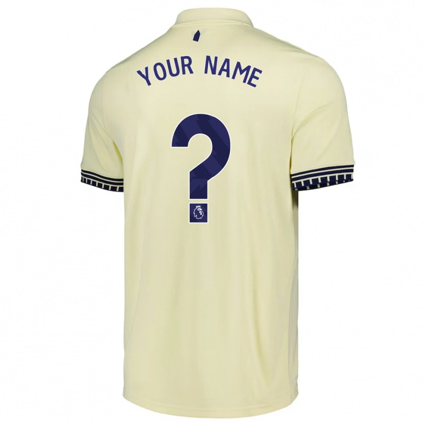 Danxen Homem Camisola Seu Nome #0 Branco Sujo Preto Alternativa 2025/26 Camisa Brasil