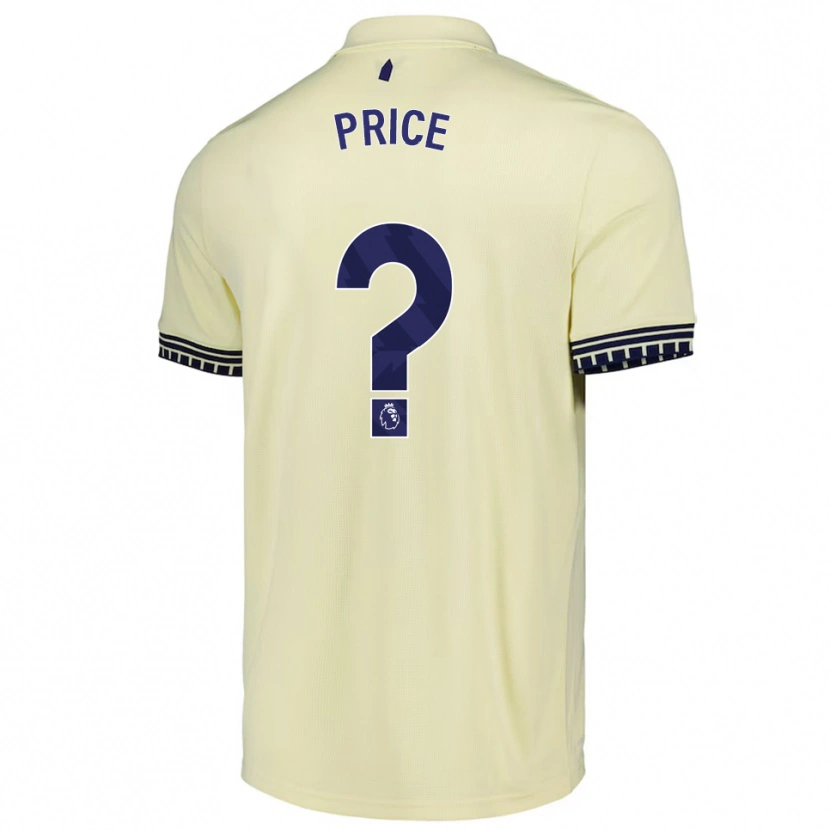 Danxen Homem Camisola Isaac Price #0 Branco Sujo Preto Alternativa 2025/26 Camisa Brasil