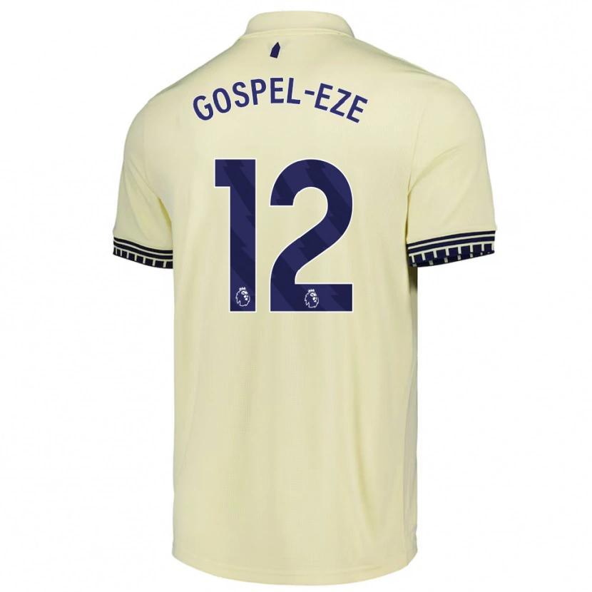 Danxen Homem Camisola Goodness Gospel-Eze #12 Branco Sujo Preto Alternativa 2025/26 Camisa Brasil