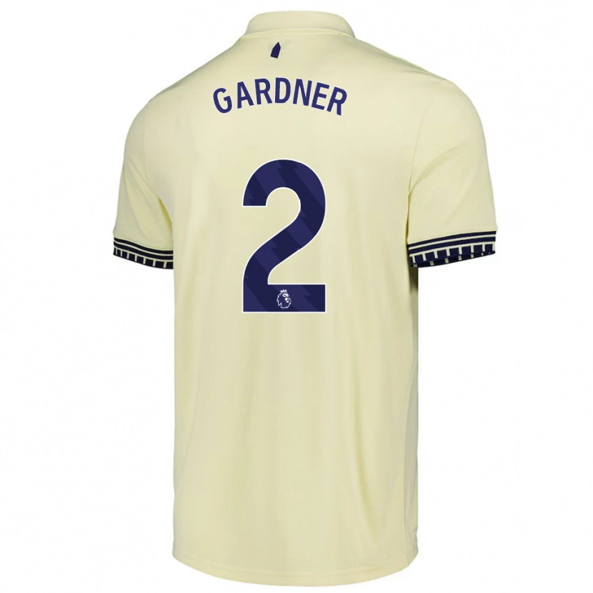 Danxen Homem Camisola Luis Gardner #2 Branco Sujo Preto Alternativa 2025/26 Camisa Brasil