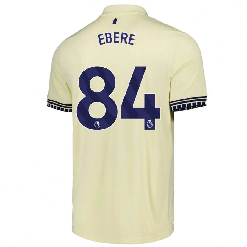 Danxen Homem Camisola Coby Ebere #84 Branco Sujo Preto Alternativa 2025/26 Camisa Brasil