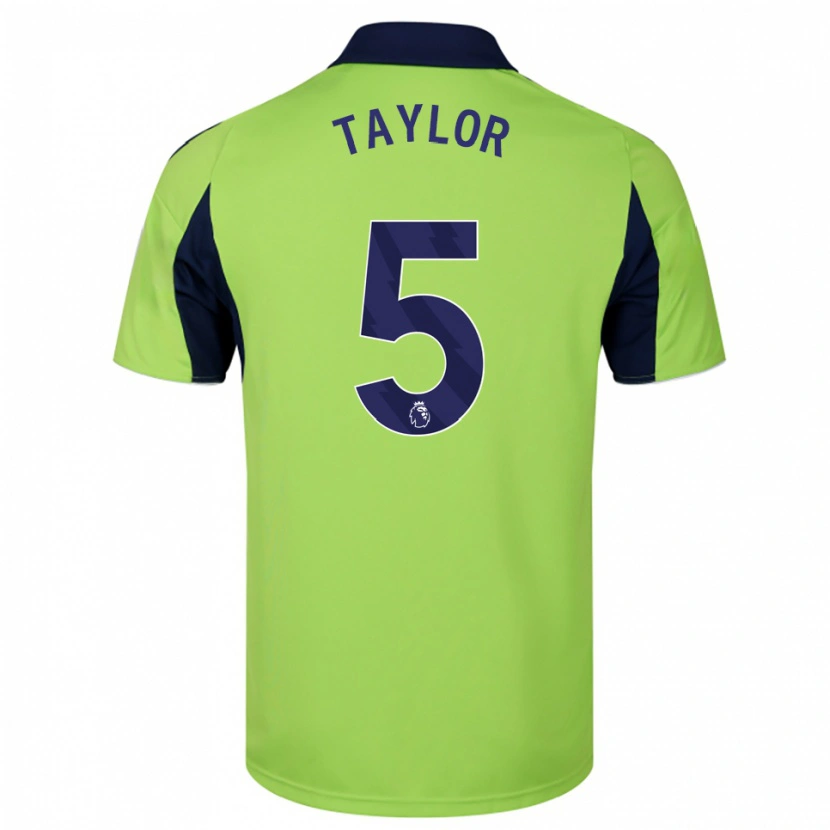 Danxen Homem Camisola Archie Taylor #5 Verde Marinho Branco Alternativa 2025/26 Camisa Brasil