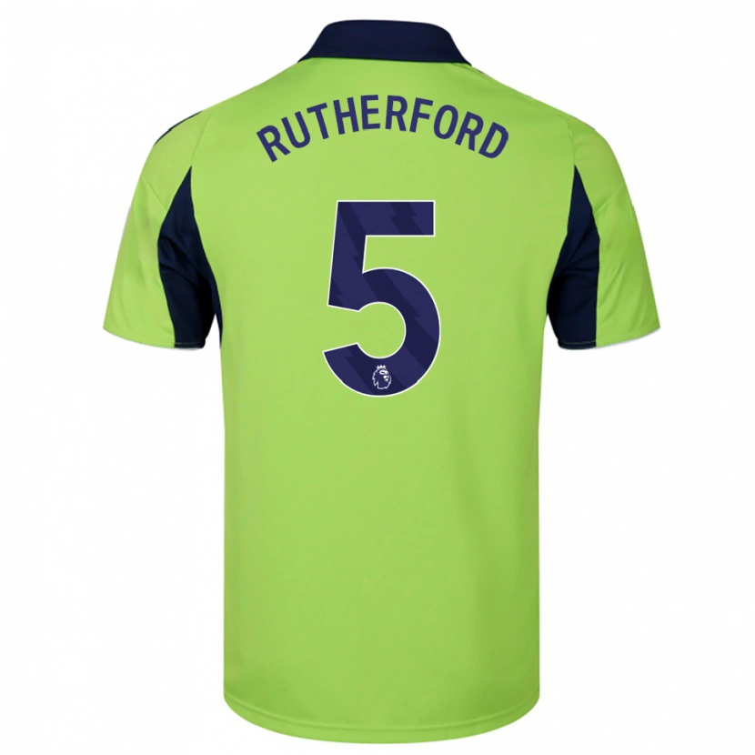 Danxen Homem Camisola Leeta Rutherford #5 Verde Marinho Branco Alternativa 2025/26 Camisa Brasil