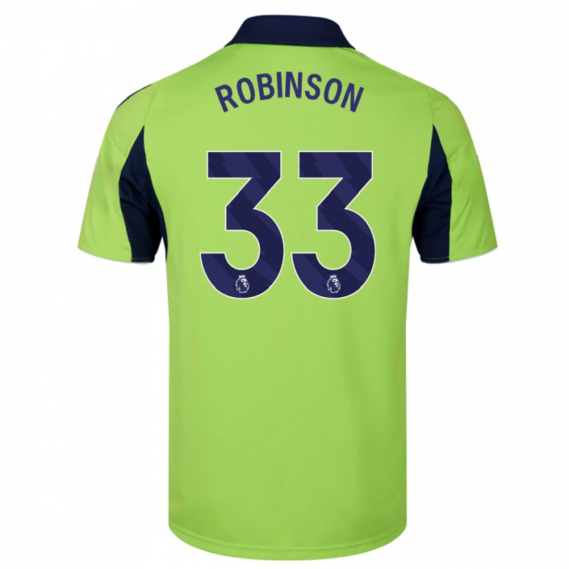 Danxen Homem Camisola Antonee Robinson #33 Verde Marinho Branco Alternativa 2025/26 Camisa Brasil
