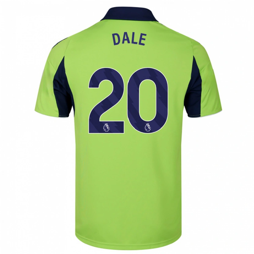 Danxen Homem Camisola Olivia Dale #20 Verde Marinho Branco Alternativa 2025/26 Camisa Brasil