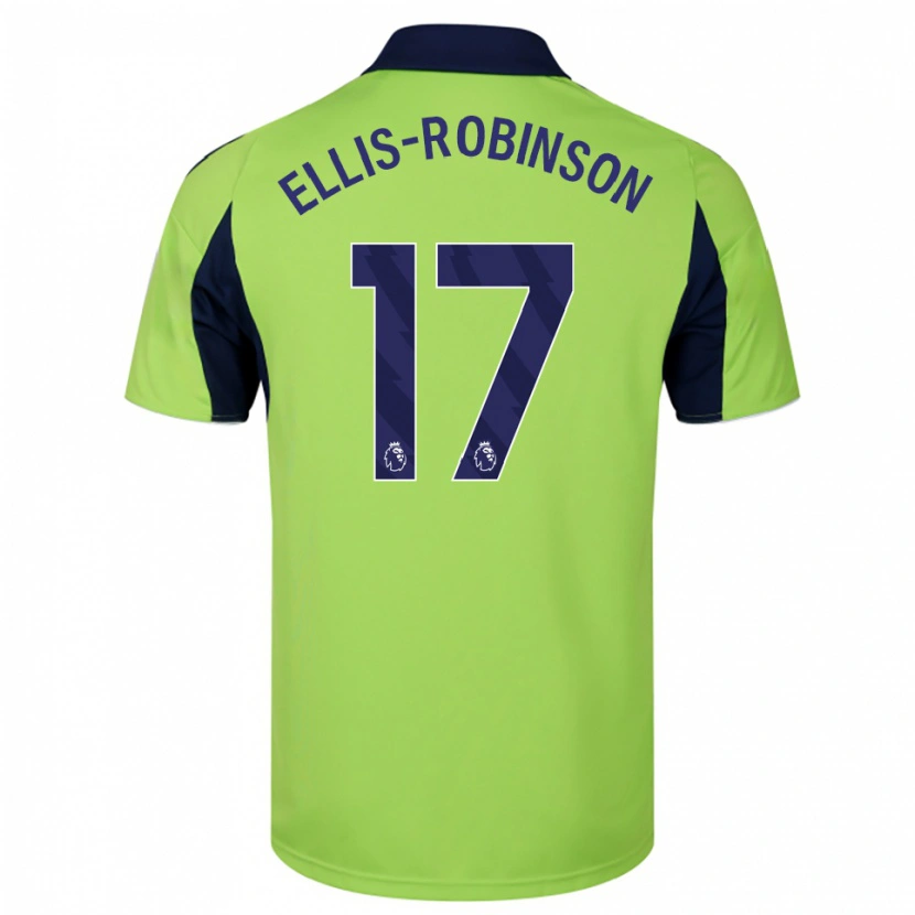 Danxen Homem Camisola Eddie Ellis-Robinson #17 Verde Marinho Branco Alternativa 2025/26 Camisa Brasil