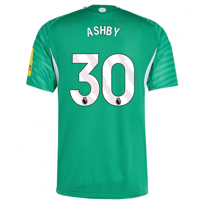 Danxen Homem Camisola Harrison Ashby #30 Verde Branco Alternativa 2025/26 Camisa Brasil