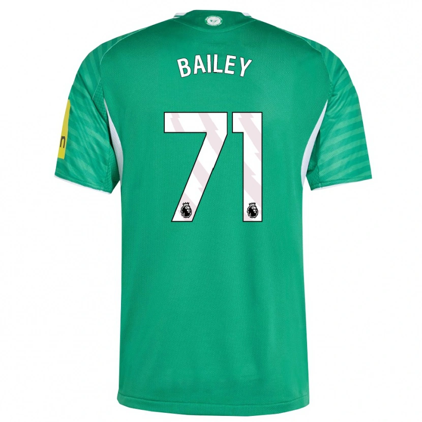 Danxen Homem Camisola Scott Bailey #71 Verde Branco Alternativa 2025/26 Camisa Brasil