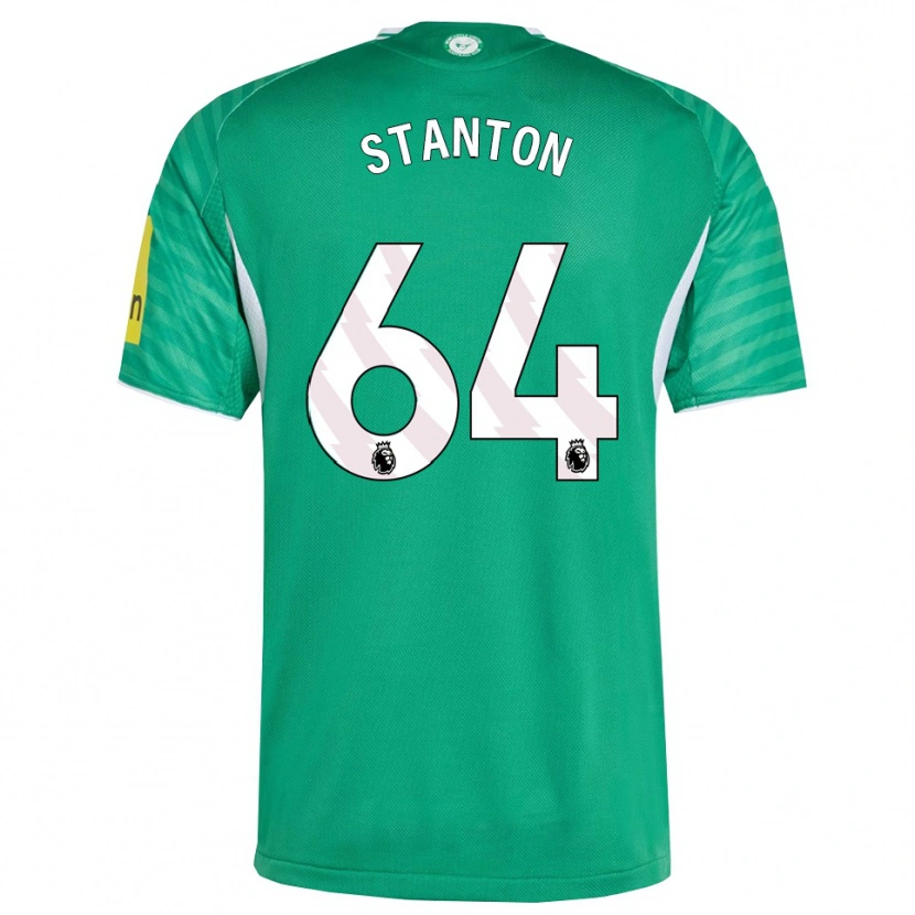 Danxen Homem Camisola Ellis Stanton #64 Verde Branco Alternativa 2025/26 Camisa Brasil