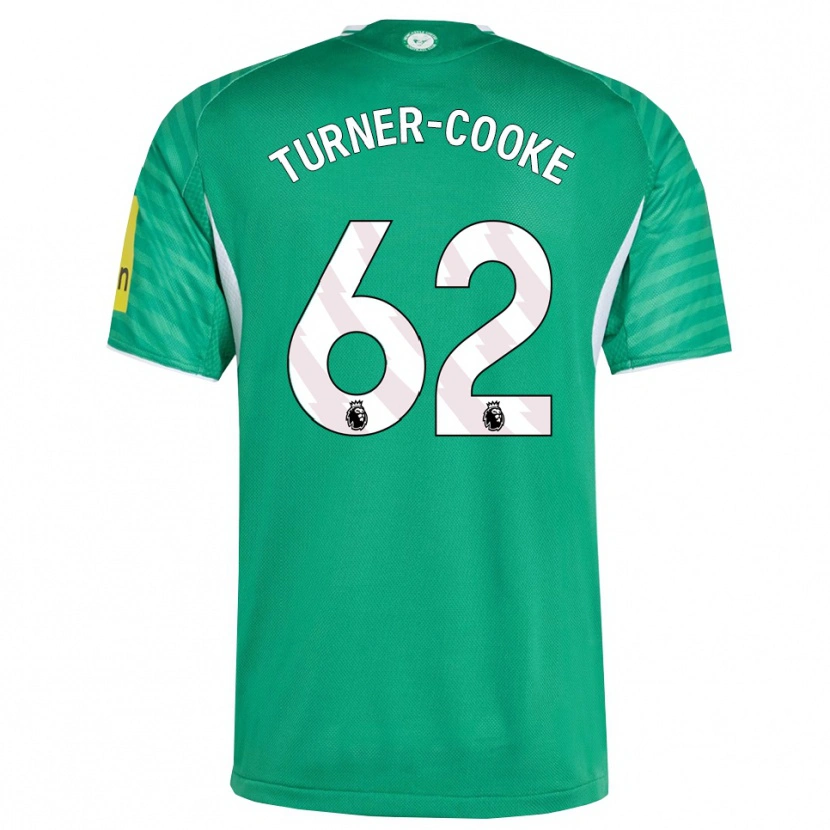 Danxen Homem Camisola Jay Turner-Cooke #62 Verde Branco Alternativa 2025/26 Camisa Brasil