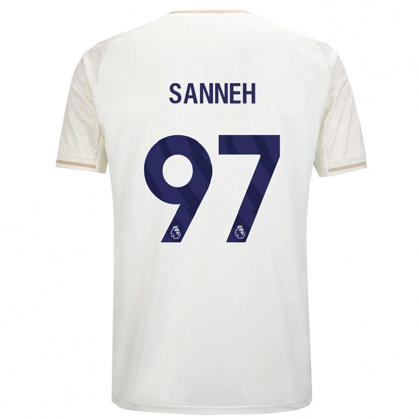 Danxen Homem Camisola Buba Sanneh #97 Branco Sujo Preto Alternativa 2025/26 Camisa Brasil