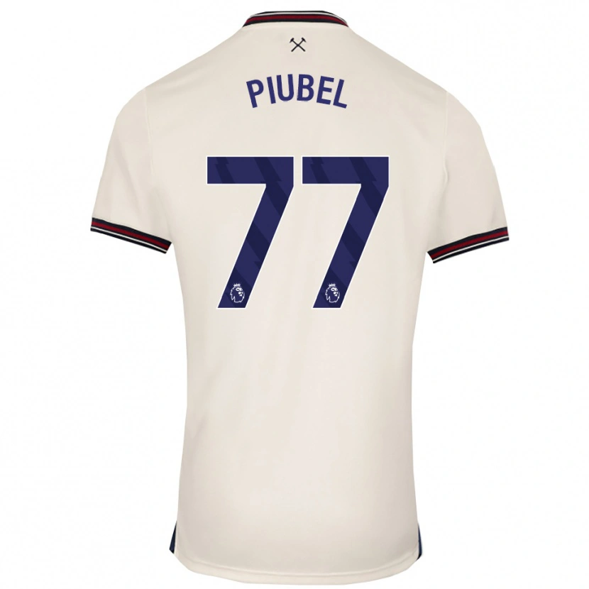 Danxen Homem Camisola Seraina Piubel #77 Branco Sujo Alternativa 2025/26 Camisa Brasil