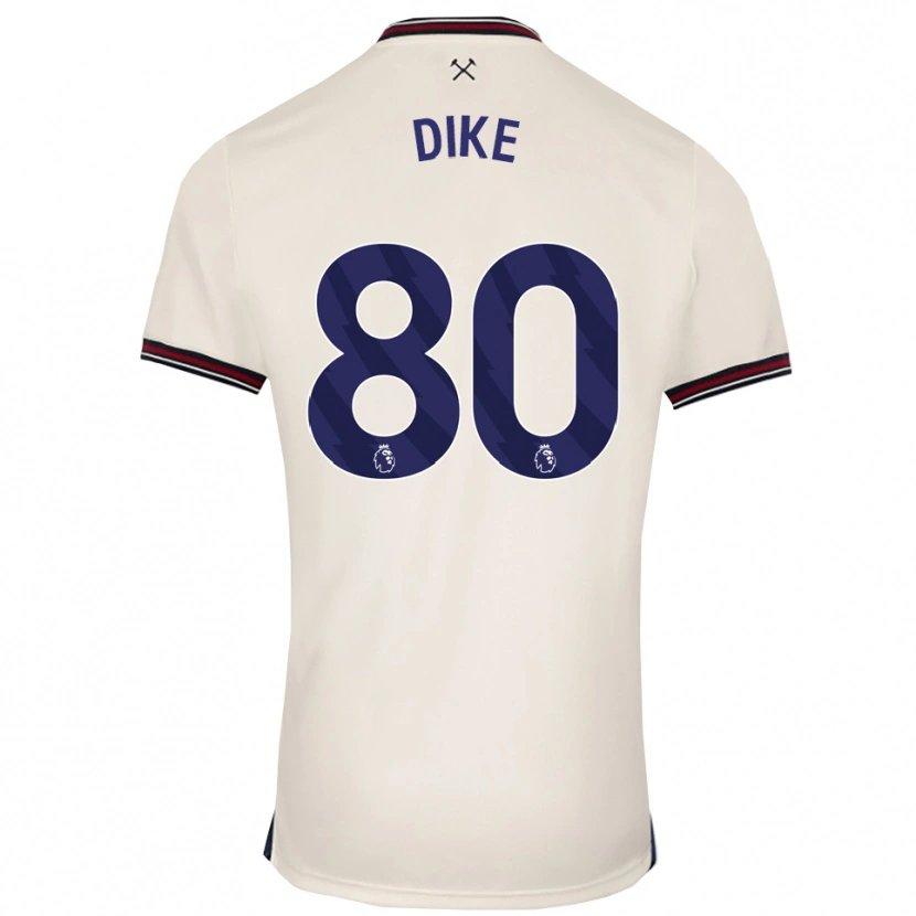 Danxen Homem Camisola Andre Dike #80 Branco Sujo Alternativa 2025/26 Camisa Brasil