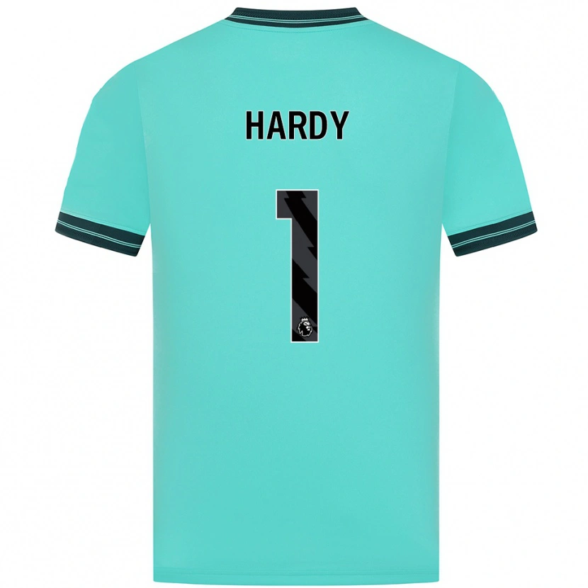 Danxen Homem Camisola George Hardy #1 Azul Celeste Verde Alternativa 2025/26 Camisa Brasil