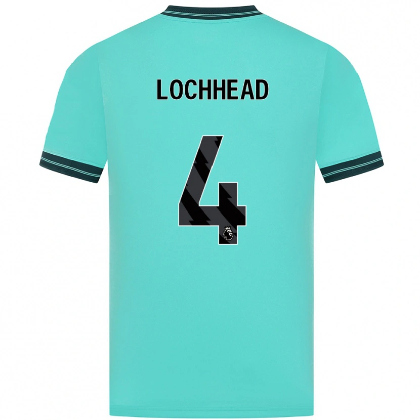 Danxen Homem Camisola Sebastian Lochhead #4 Azul Celeste Verde Alternativa 2025/26 Camisa Brasil