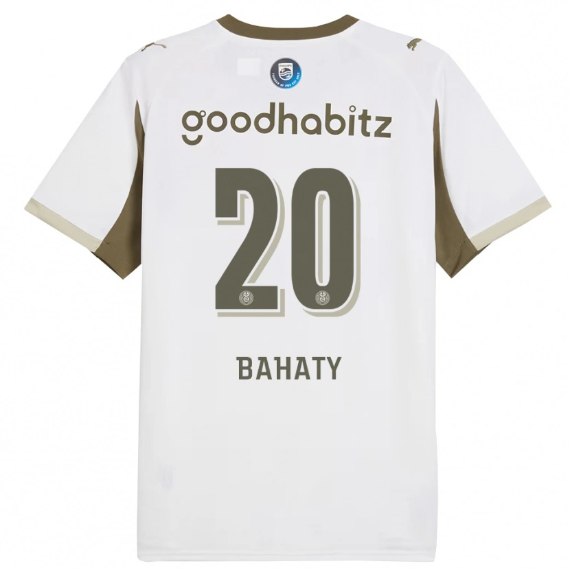 Danxen Homem Camisola Manuel Bahaty #20 Branco Cinza Terceiro 2025/26 Camisa Brasil