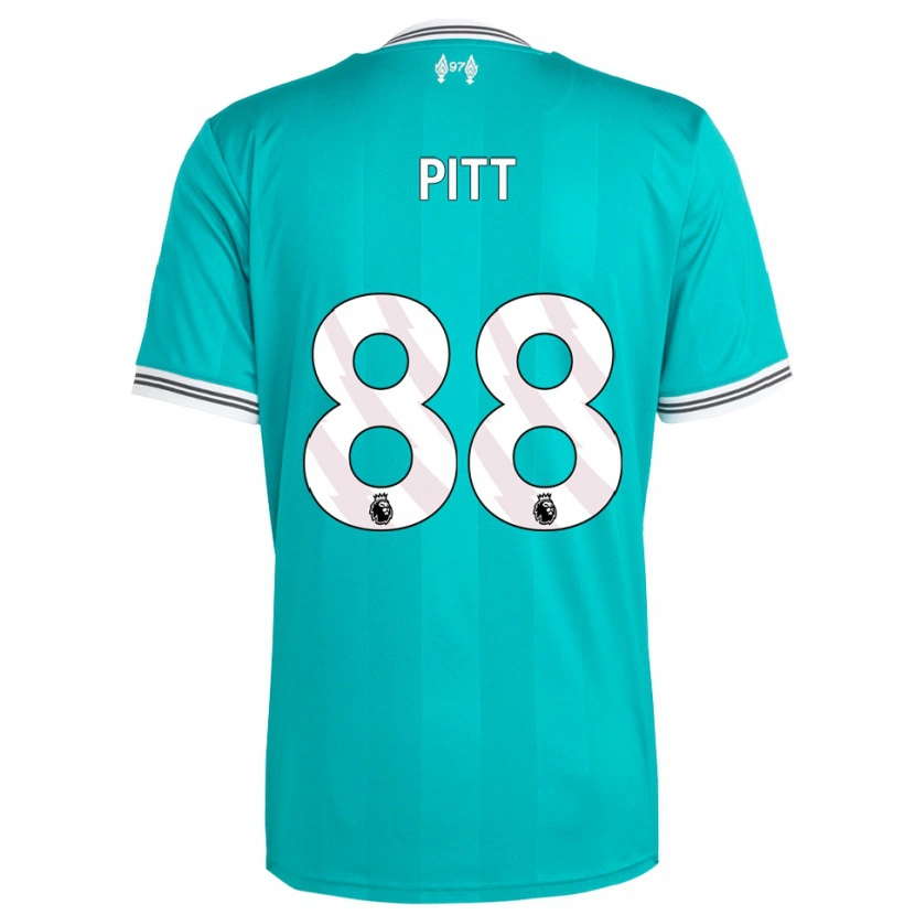 Danxen Homem Camisola Lucas Pitt #88 Verde Branco Terceiro 2025/26 Camisa Brasil