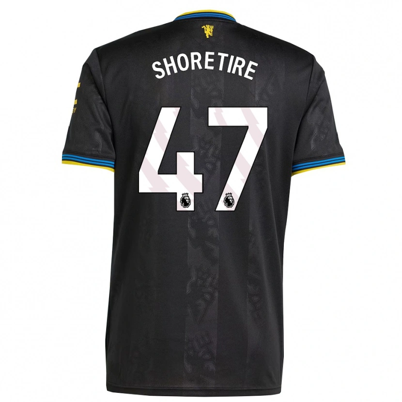 Danxen Homem Camisola Shola Shoretire #47 Preto Amarelo Azul Terceiro 2025/26 Camisa Brasil