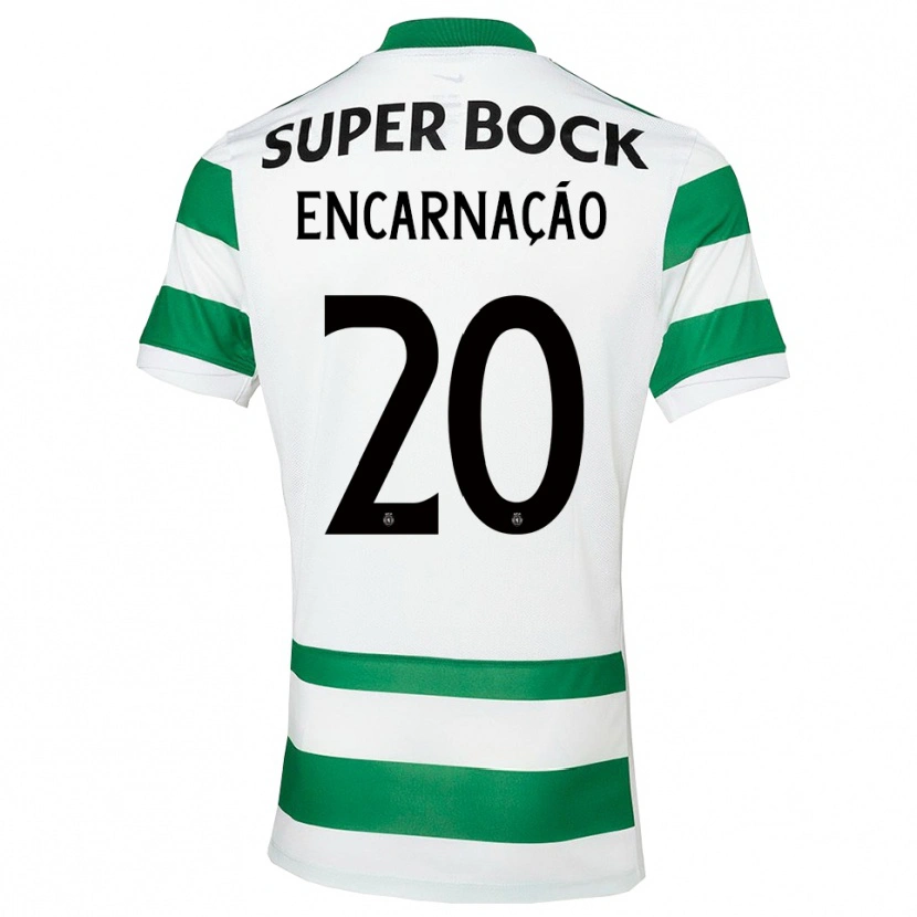 Danxen Mulher Camisola Telma Encarnação #20 Verde Branco Principal 2025/26 Camisa Brasil