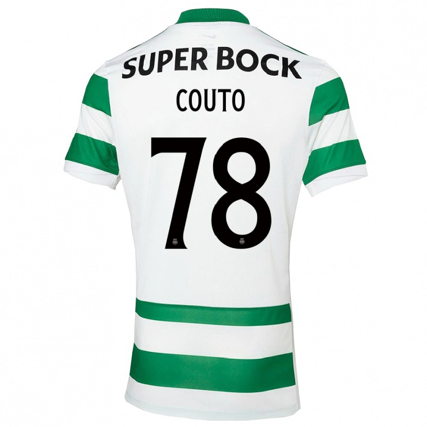 Danxen Mulher Camisola Mauro Couto #78 Verde Branco Principal 2025/26 Camisa Brasil