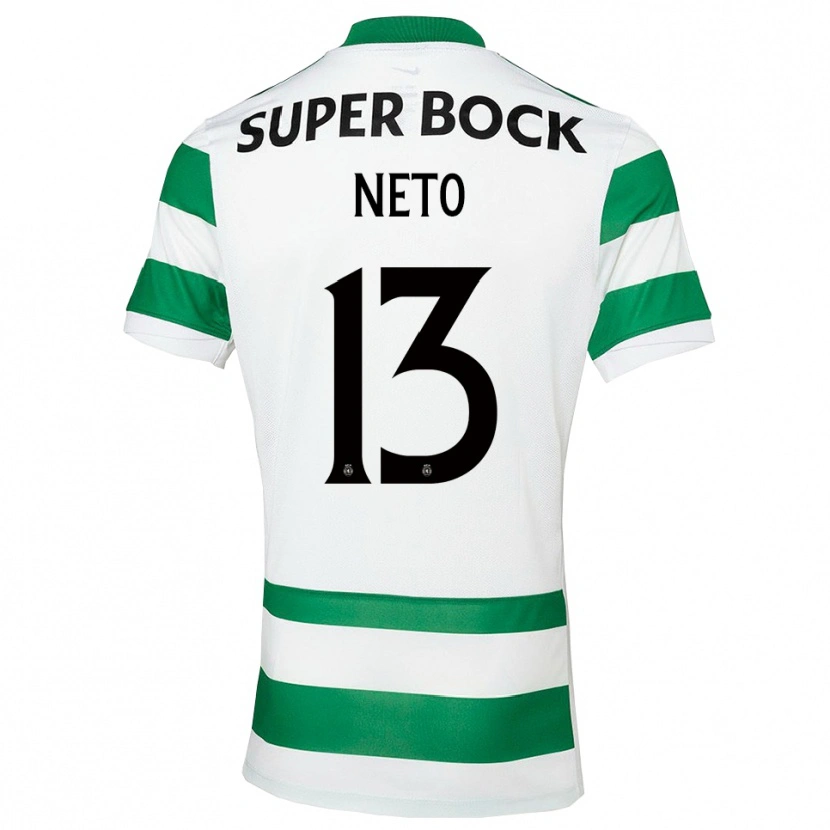Danxen Mulher Camisola Luis Neto #13 Verde Branco Principal 2025/26 Camisa Brasil