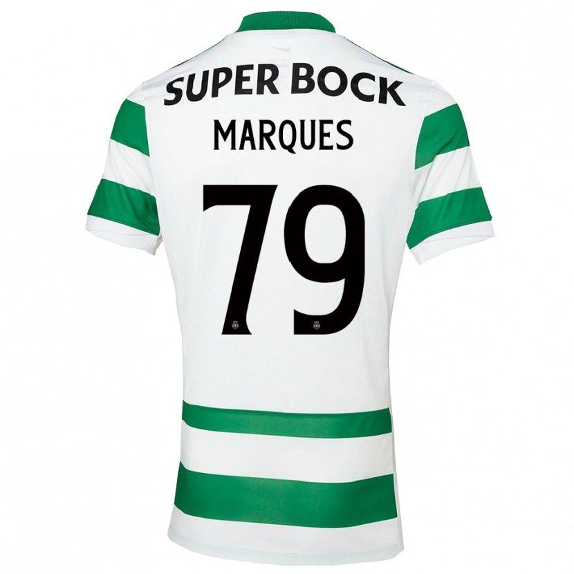 Danxen Mulher Camisola Rodrigo Marquês #79 Verde Branco Principal 2025/26 Camisa Brasil