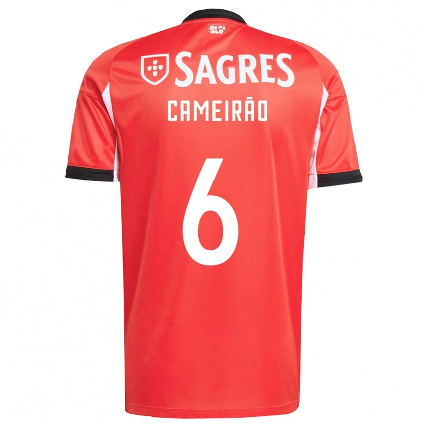 Danxen Mulher Camisola Beatriz Cameirão #6 Vermelho Branco Principal 2025/26 Camisa Brasil