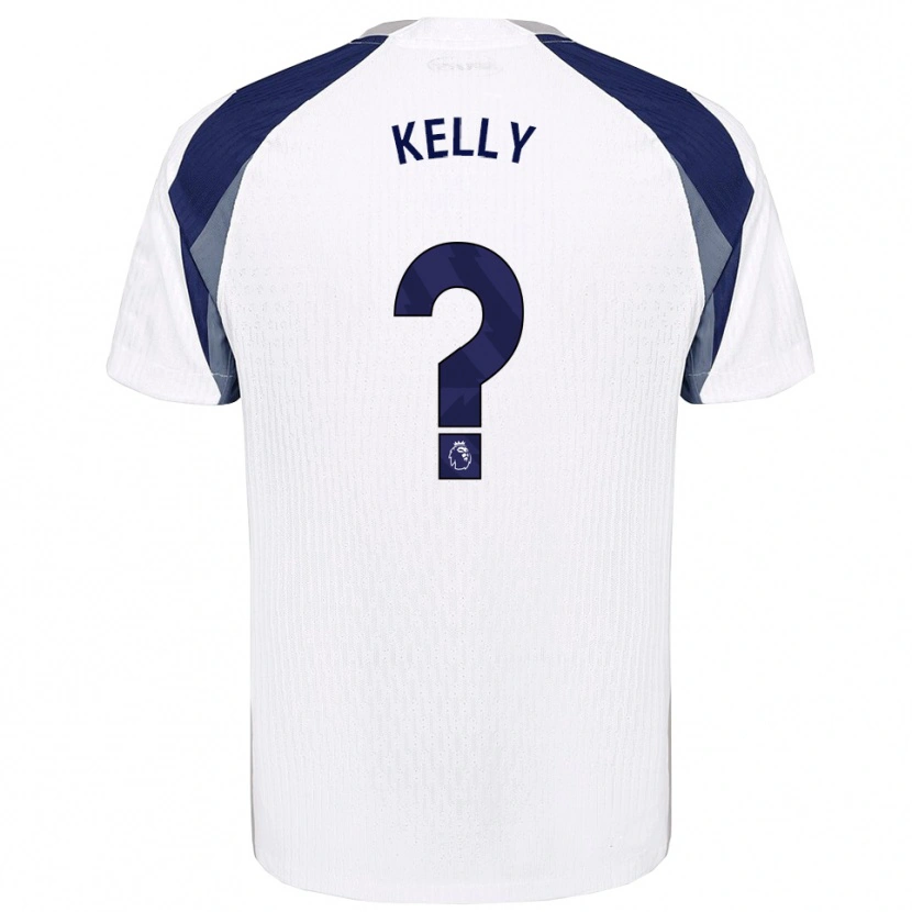 Danxen Mulher Camisola Kyle Kelly #0 Branco Marinho Principal 2025/26 Camisa Brasil